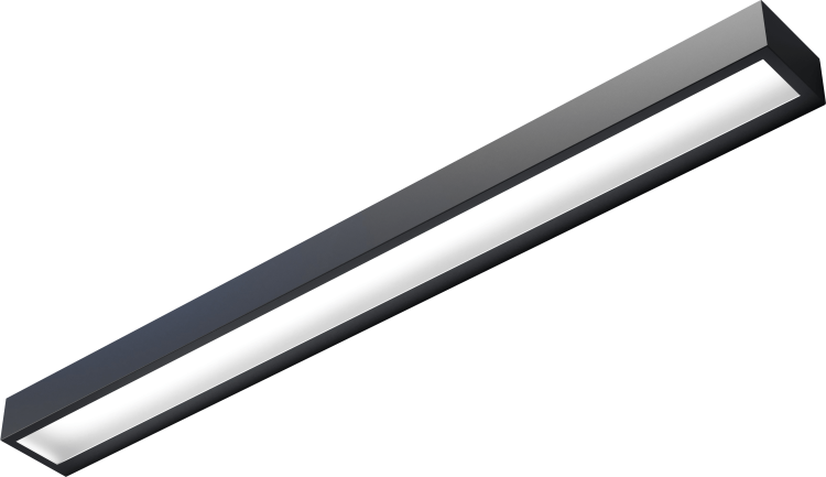 Kinkiet ścienny ASTRA 800 w kolorze czarnym
