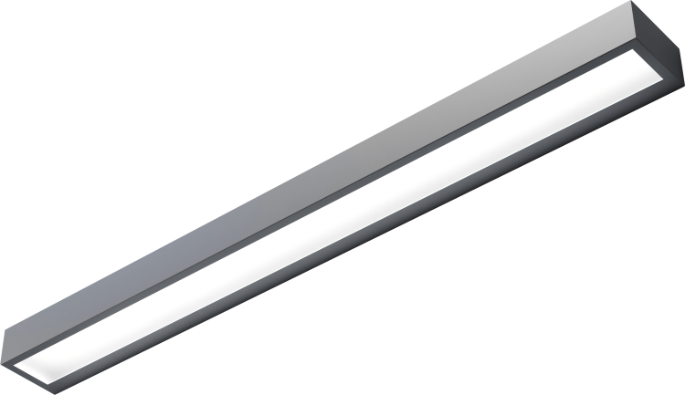Kinkiet ścienny ASTRA 800 w kolorze szarym