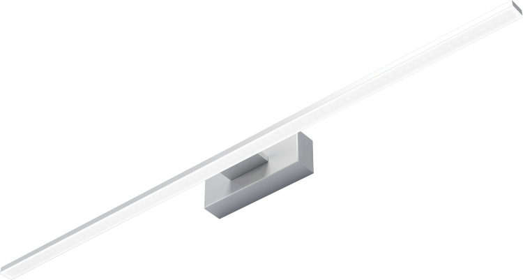 Kinkiet ścienny MODENA 800 w kolorze aluminium