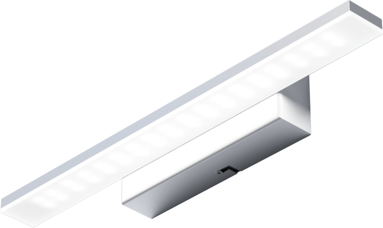 Kinkiet ścienny TRIGA UNO 330 w wykończeniu aluminium