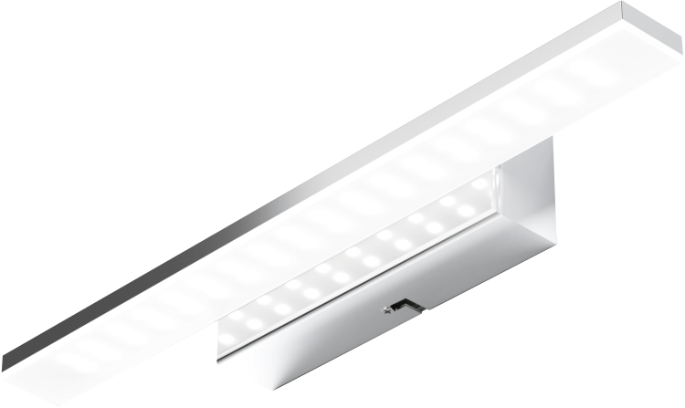 Kinkiet ścienny TRIGA UNO 330 w wykończeniu chrom