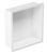 Biała półka wnękowa FLAT 300/10 - do zabudowy