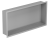Szara półka wnękowa FLAT 600 - do zabudowy
