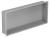 Szara półka wnękowa FLAT 900/10 - do zabudowy