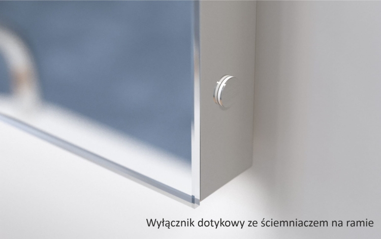 Dodatek: wyłącznik dotykowy ze ściemniaczem na ramie