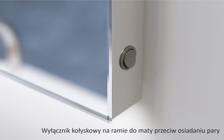 Dodatek: wyłącznik kołyskowy na ramie do maty przeciw osiadaniu pary
