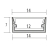 Profil aluminiowy LED CLP7 - wymiary