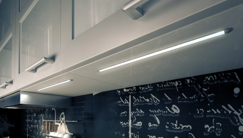 Profil aluminiowy LED CLPw7 nad blatem