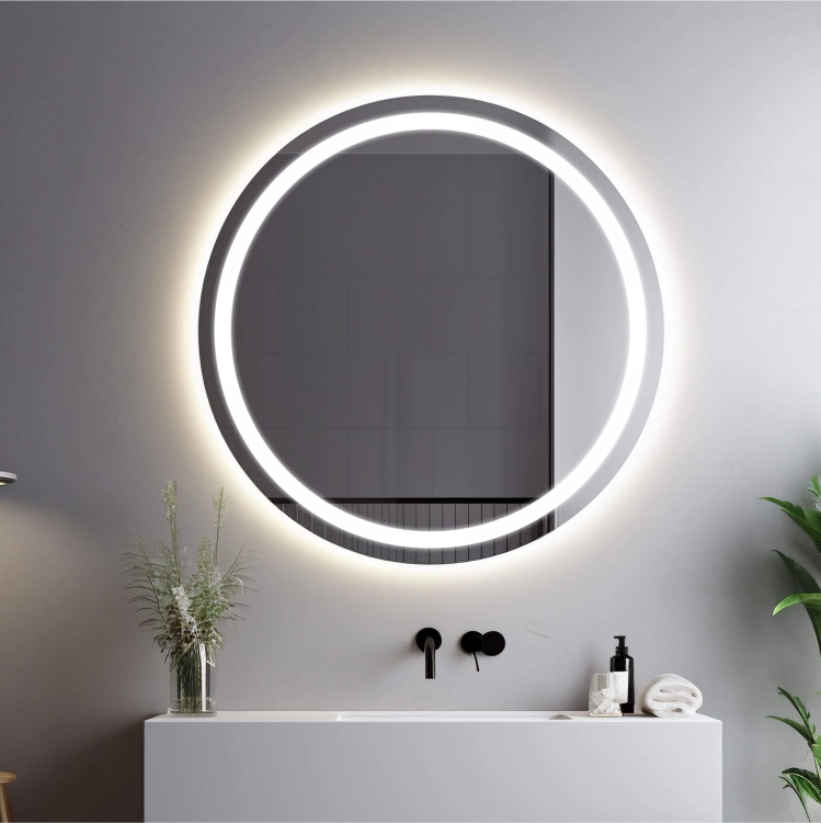 Lustro okrągłe ONYX PLUS z oświetleniem LED