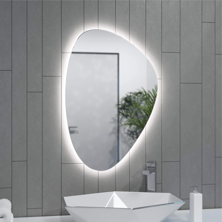 Lustro nieregularne NEL 2 z oświetleniem LED