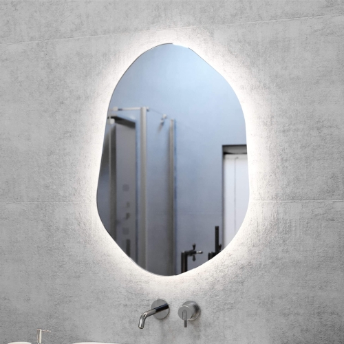 Lustro nieregularne NEL 3 z oświetleniem LED