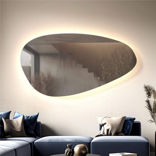 Lustro nieregularne NEL 4 z oświetleniem LED