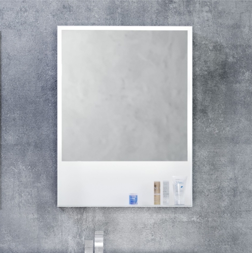 Lustro z półką w ramie ZARIA D1 z oświetleniem