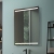 Lustro prostokątne EASY ALU 01.1 z oświetleniem LED