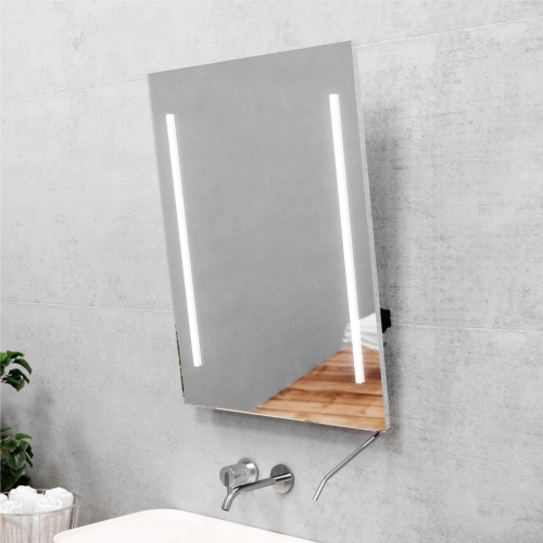 Lustro uchylne TORINO 2 z rączką z oświetleniem LED