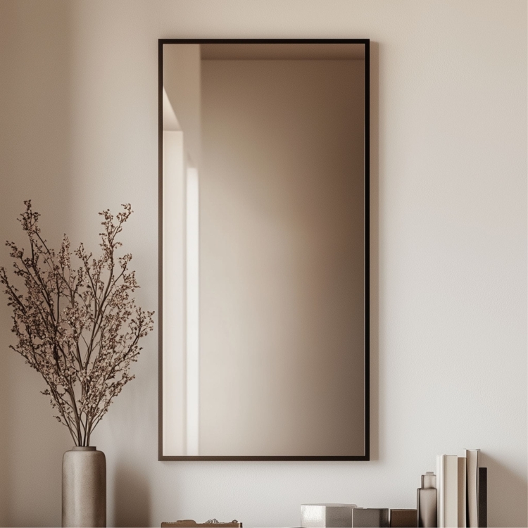 Lustro prostokątne BLAS w ramie