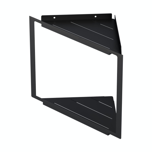 Półka łazienkowa podwójna narożna do kabiny prysznicowej - BPSN2