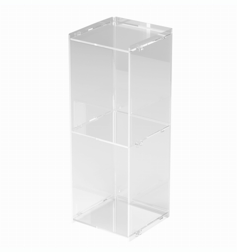 Gablotka witryna stojąca z przezroczystej plexi PS435/158/155