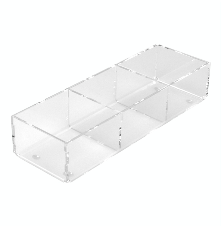 Organizer z przezroczystej plexi do szuflady - PD240/80/50P2