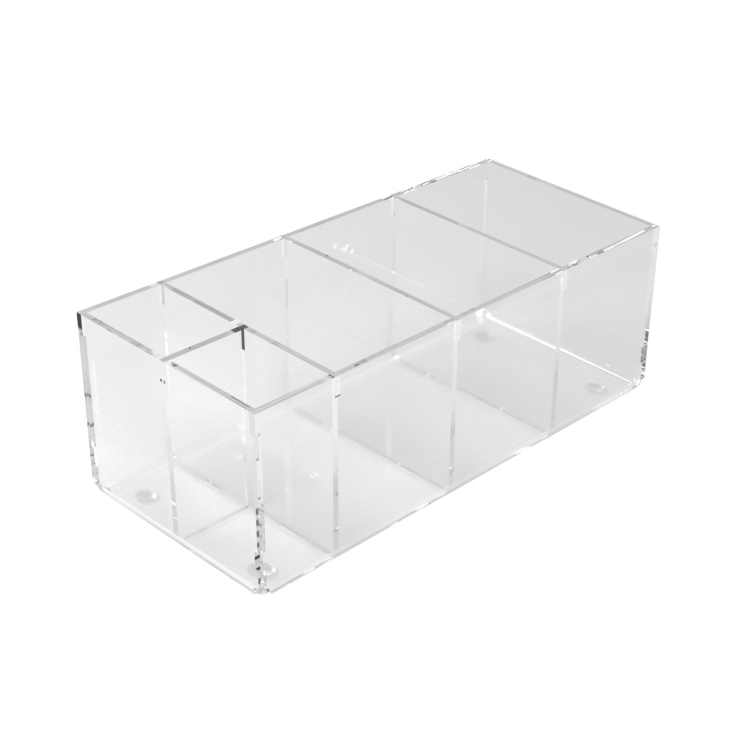 Organizer z przezroczystej plexi na toaletke  - PD270/100/90P4