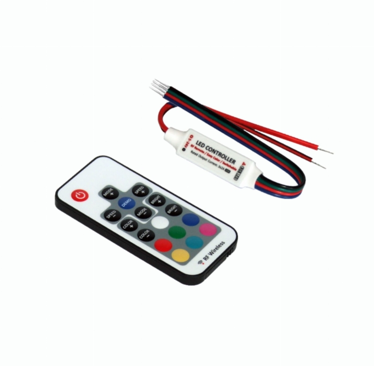 Kontroler z pilotem mini RGB/SR