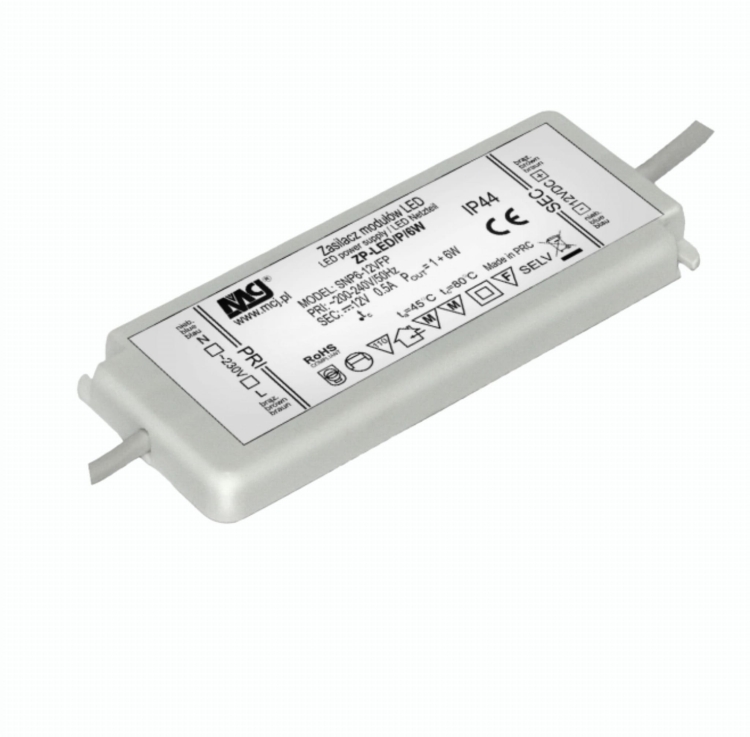 Zasilacz modułów LED - ZP-LED 6W IP44