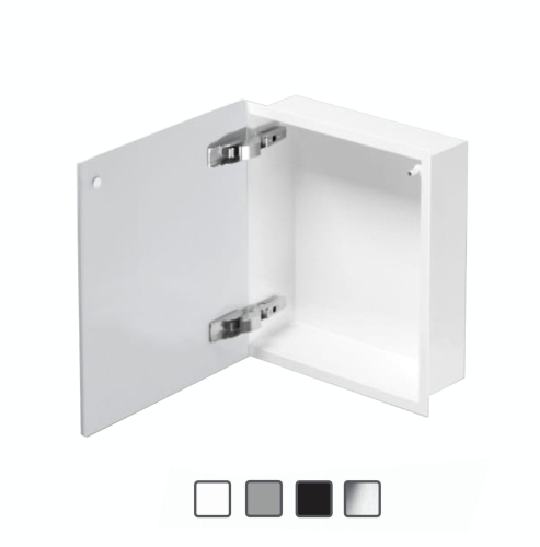 Szafka wnękowa FLAT PWD 300/10 ze szklanymi drzwiami