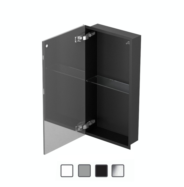 Szafka wnękowa FLAT PWD 600/10 ze szklanymi drzwiami