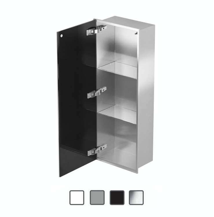 Szafka wnękowa ZERO PWD 3080 ze szklanymi drzwiami