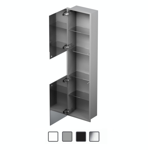 Szafka wnękowa wysoka BEND PWD2DH 30120 ze szklanymi drzwiami