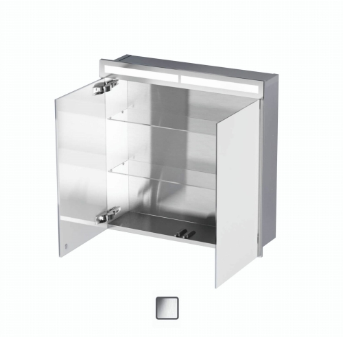 Szafka wnękowa BEND SPS 6060 z lustrzanymi drzwiami i oświetleniem LED