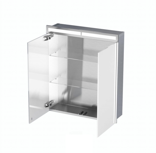 Szafka wnękowa BEND SPS 6070 z lustrzanymi drzwiami i oświetleniem LED