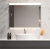 Lustro prostokątne LEONARDO 80x60 cm BIAŁE OUTLET