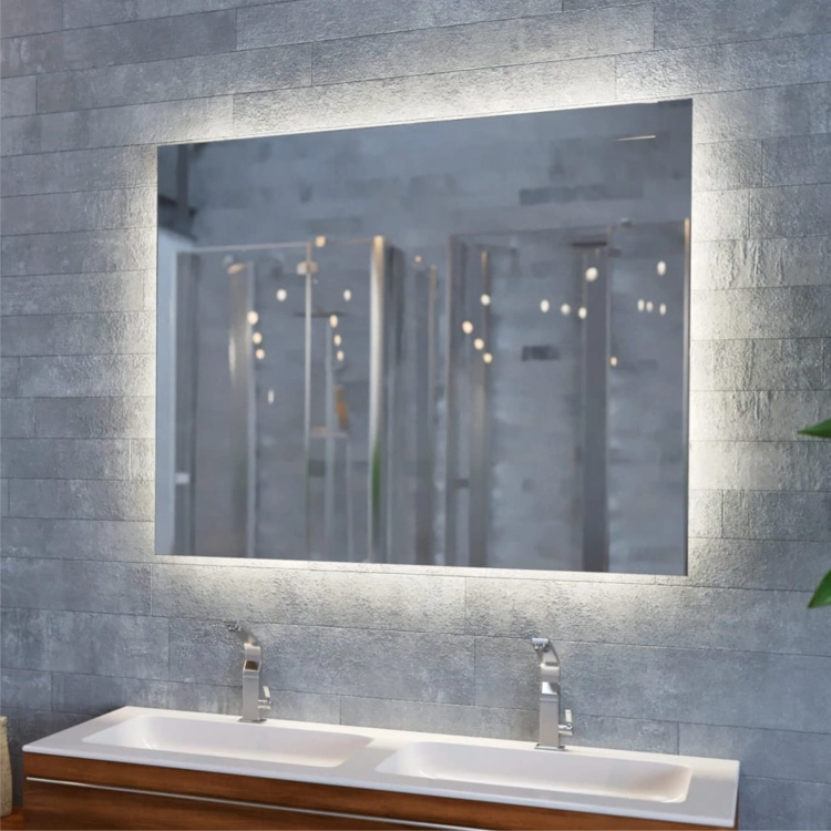 Lustro prostokątne SONIA z oświetleniem LED 80x60  OUTLET