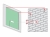 Lustro prostokątne w ramie CHROM z oświetleniem LED 60x80 cm montaż OUTLET