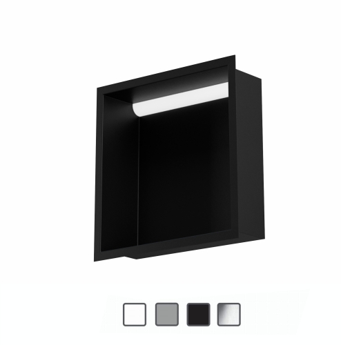 Półka wnękowa FLAT 300/10 LED z oświetleniem LED - do zabudowy