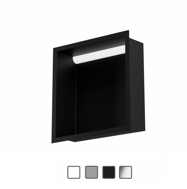 Półka wnękowa FLAT 300/10 LED z oświetleniem LED - do zabudowy