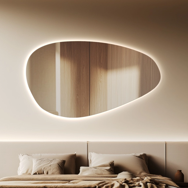 Lustro nieregularne NEL 4 z oświetleniem LED